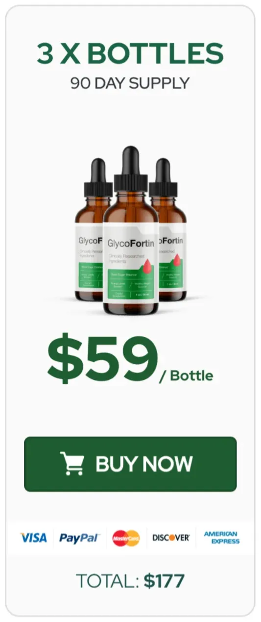 GlycoFortin 3 bottle price